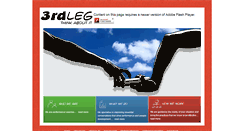Desktop Screenshot of 3rdleg.co.uk